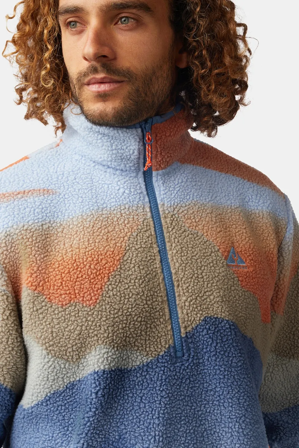 Polaire Thirlmere 1/2 Zip Sherpa Fleece Jacket M