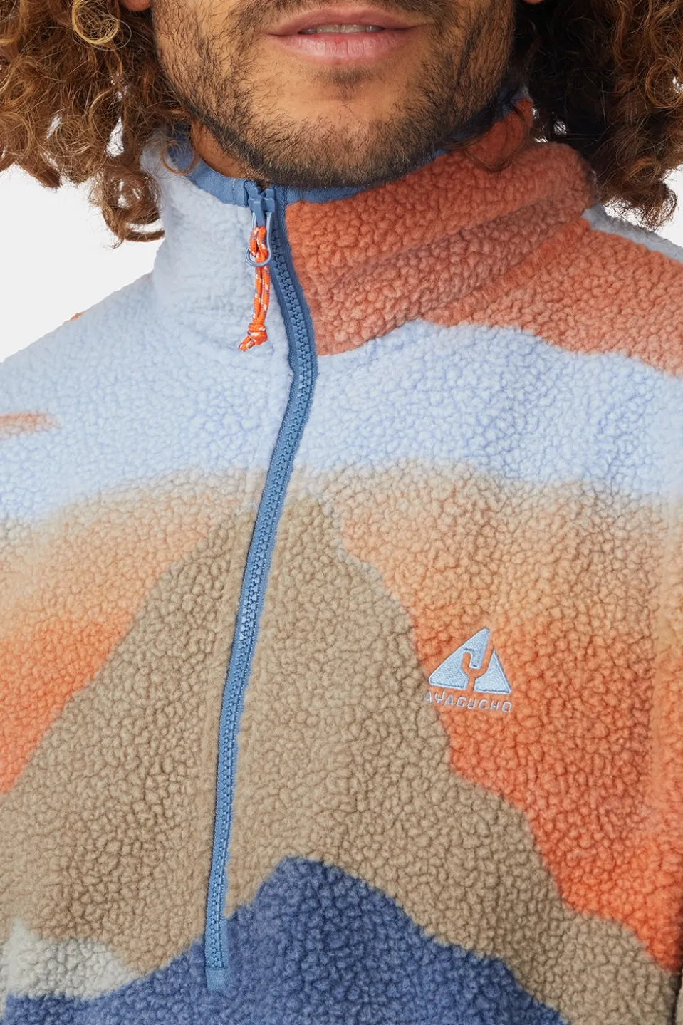 Polaire Thirlmere 1/2 Zip Sherpa Fleece Jacket M
