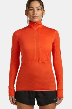 Polaire Women Merino 200 Realfleece Descender Ls Half Zip
