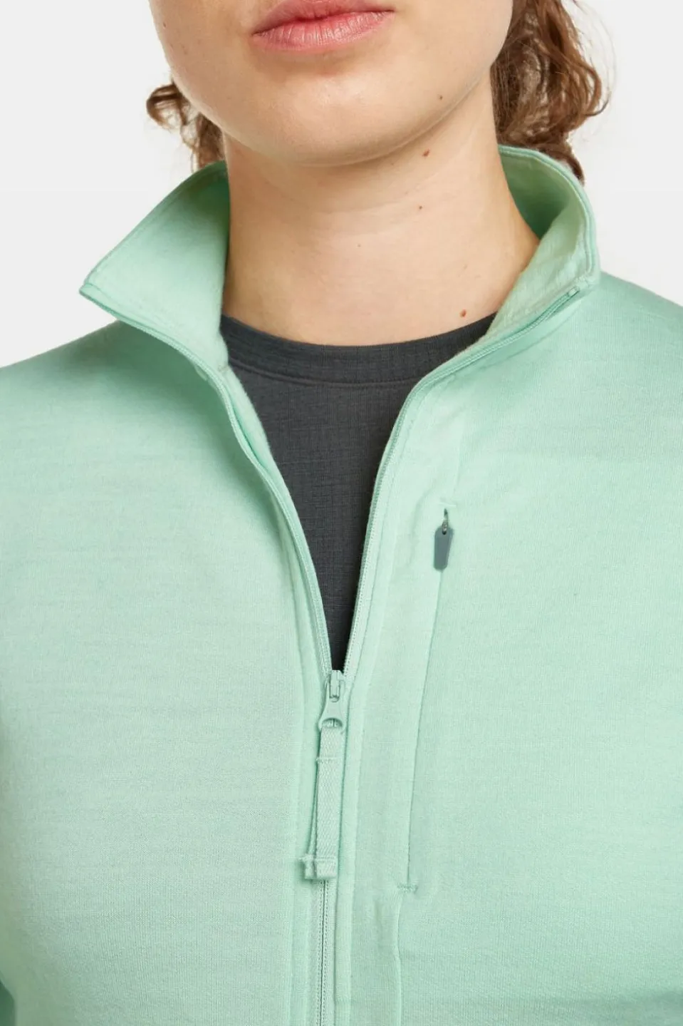 Polaire Womens Merino 260 Quantum Iv Ls Zip Hood