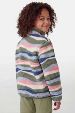 Polaire Zilan Printed Wave Fleece G