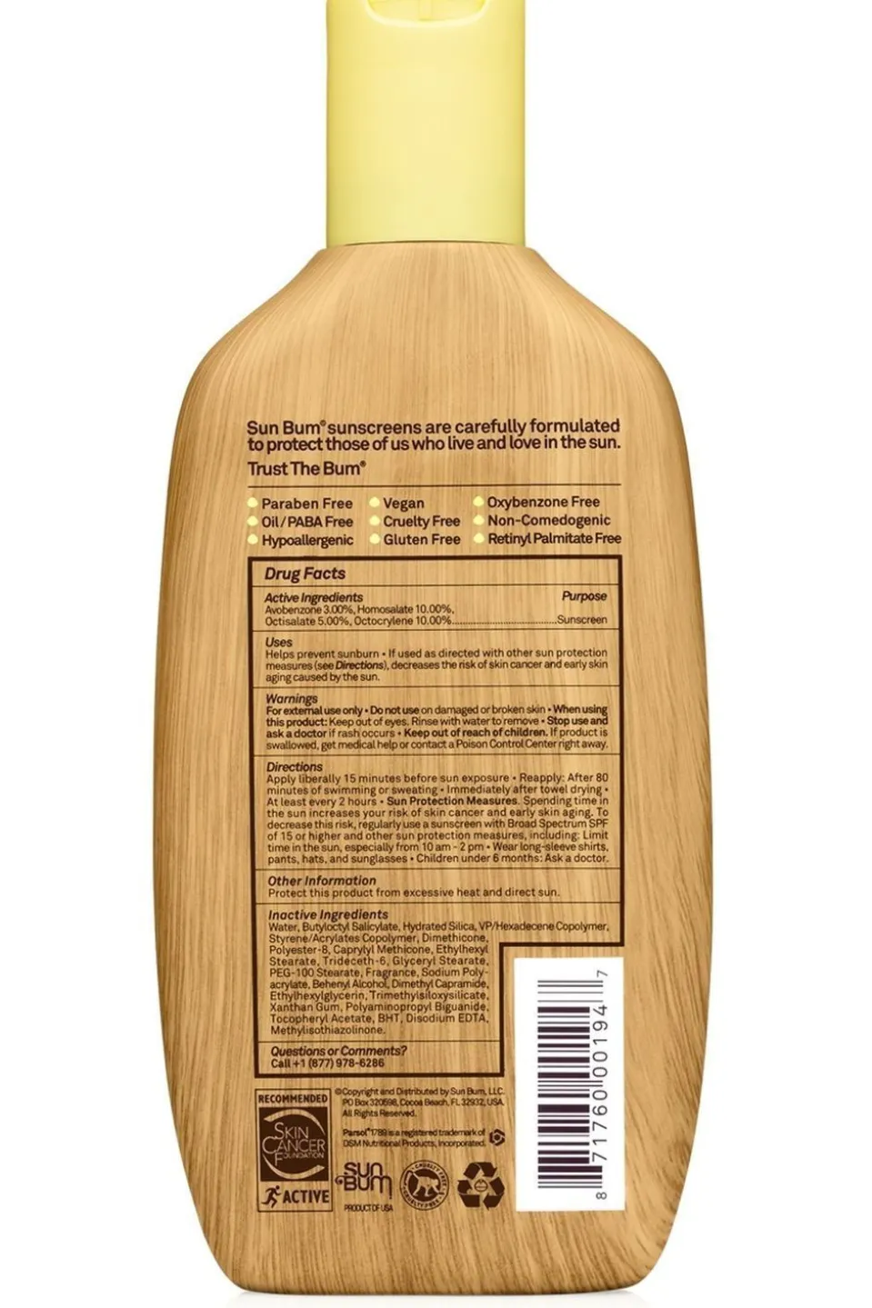 Protection Solaire Spf 50 Lotion 237Ml