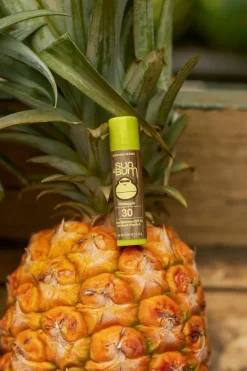 Protection Solaire Sun Bum Original Spf 30 Sunscreen Lip Balm – Pineapple