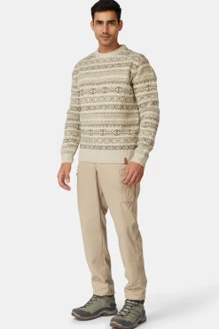 Pull Coniston Fair Isle Crew Neck M