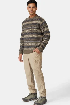 Pull Coniston Fair Isle Crew Neck M