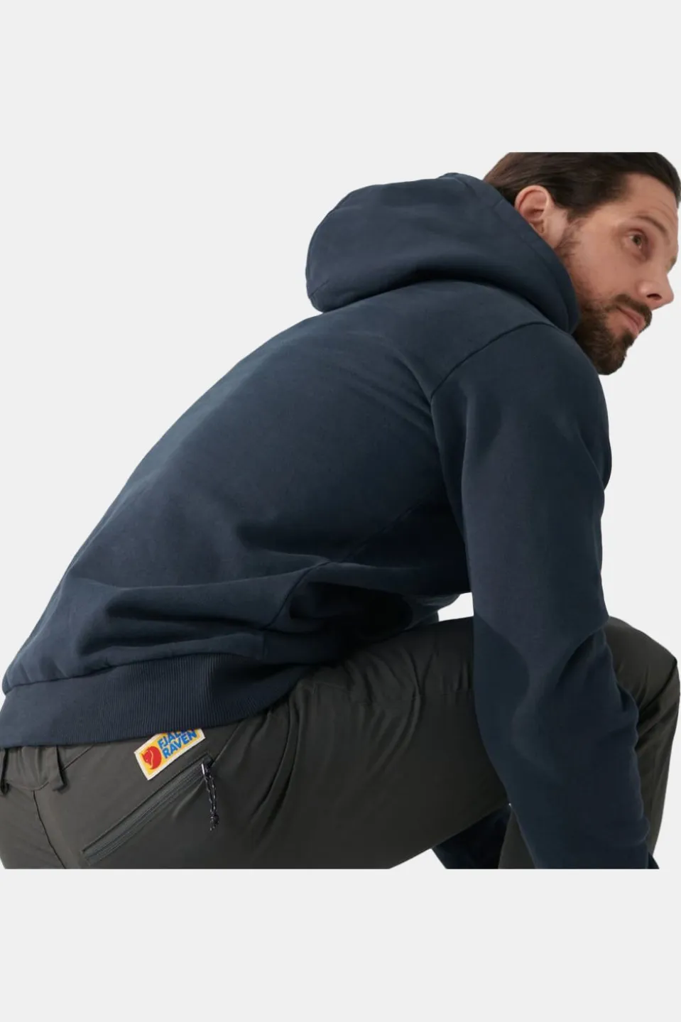 Pull Fjällräven Logo Hoodie M