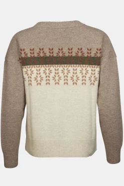 Pull Lugano Jaquard Wool Jumper W