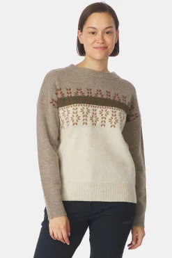 Pull Lugano Jaquard Wool Jumper W