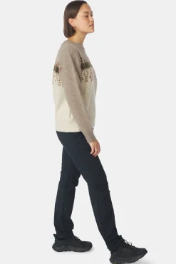 Pull Lugano Jaquard Wool Jumper W