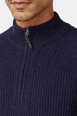 Pull Skagen Rib 1/4 Zip M