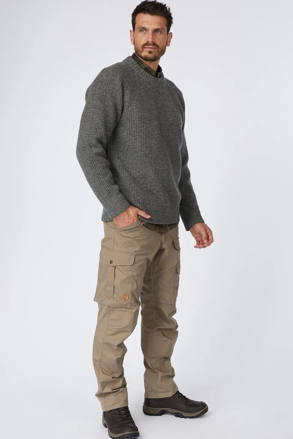 Pull Övik Waffle Knit M