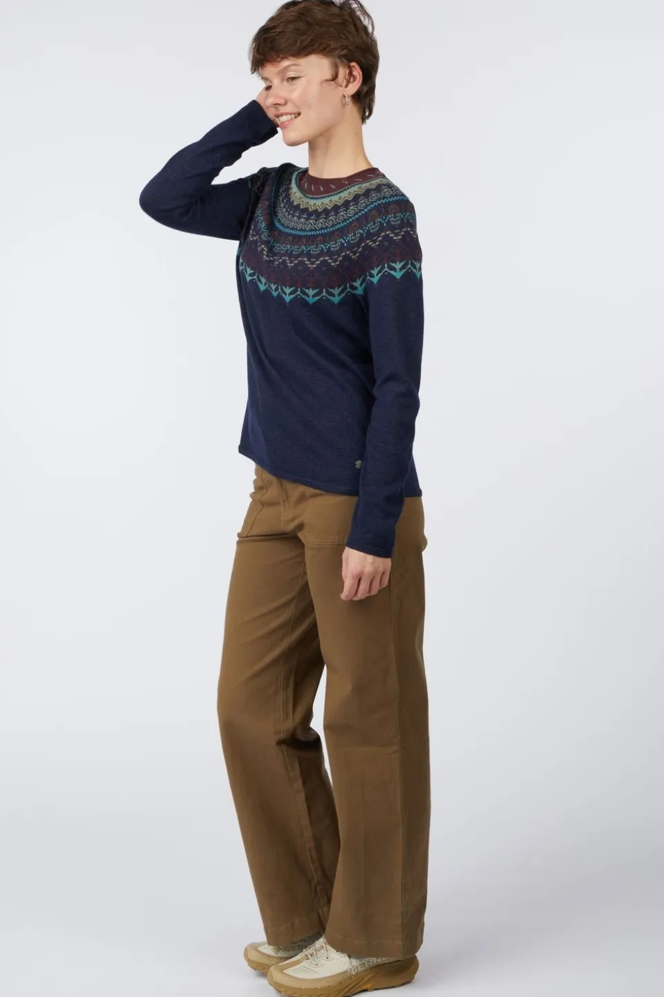 Pull Westlands Fairisle Crew