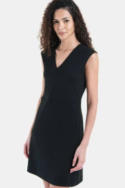 Robe W Mer 200 Granary Sleeveless V Neck Dres