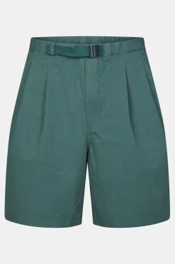 Short Two Tuck Wide Half Pants