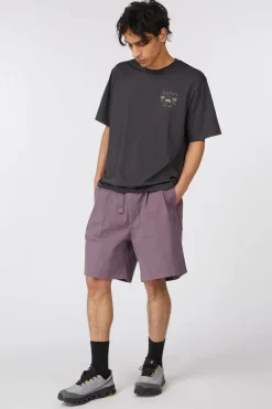 Short Two Tuck Wide Half Pants
