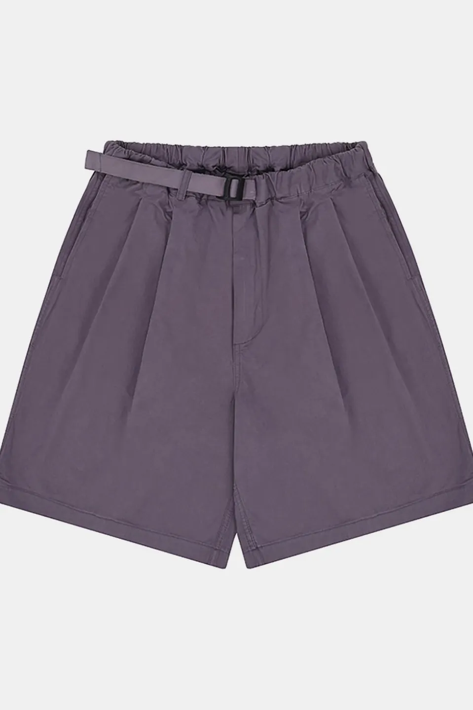 Short Two Tuck Wide Half Pants