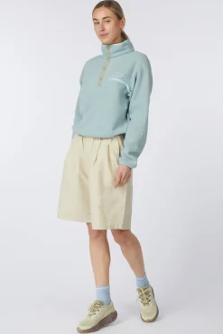 Short Wide Cn Half Pants