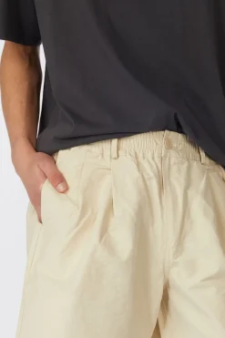 Short Wide Cn Half Pants