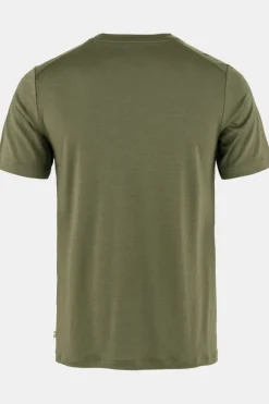 T-Shirt Abisko Wool Logo Ss M