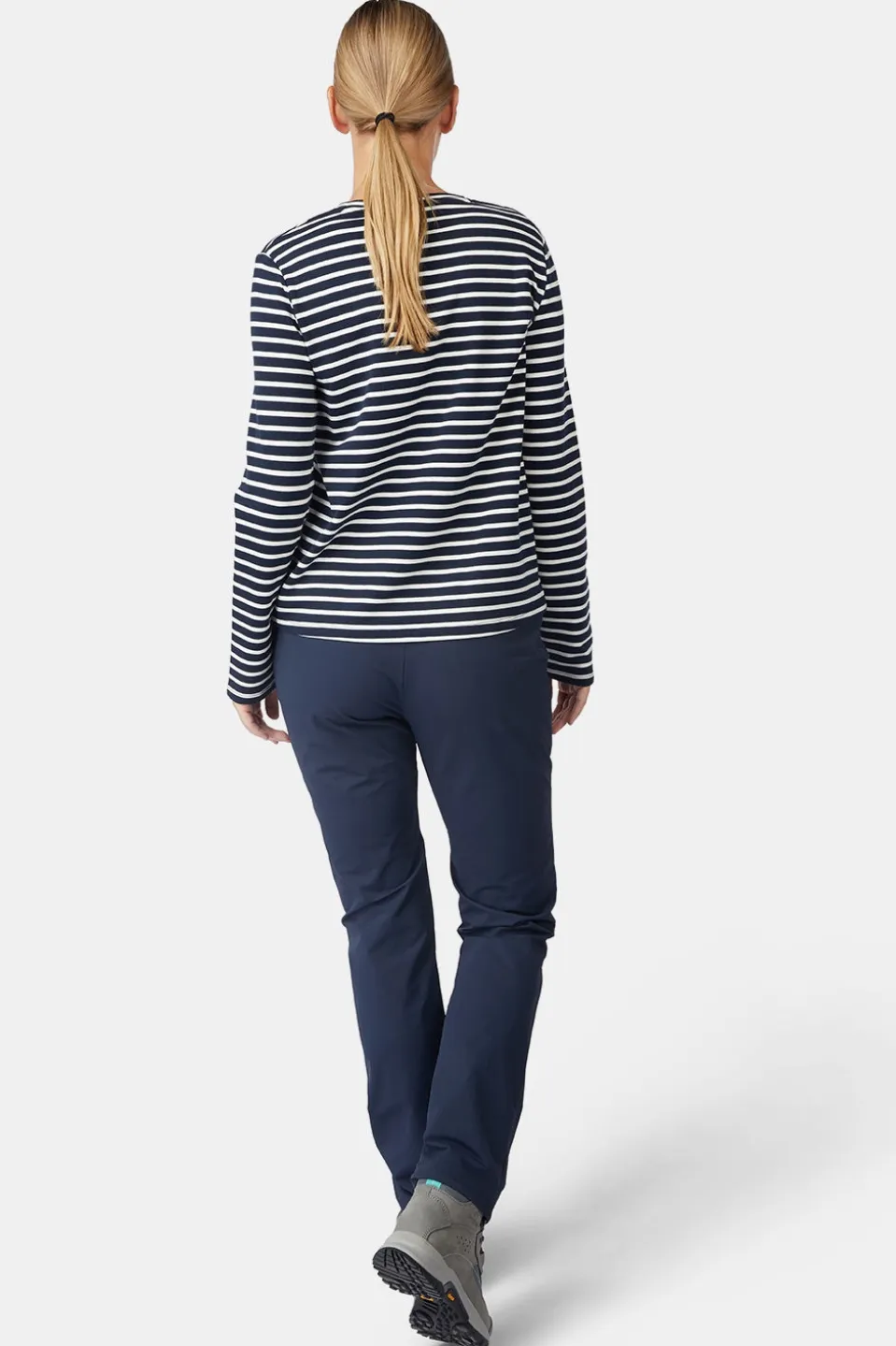 T-Shirt Aira Midweight Striped T-Shirt Ls W