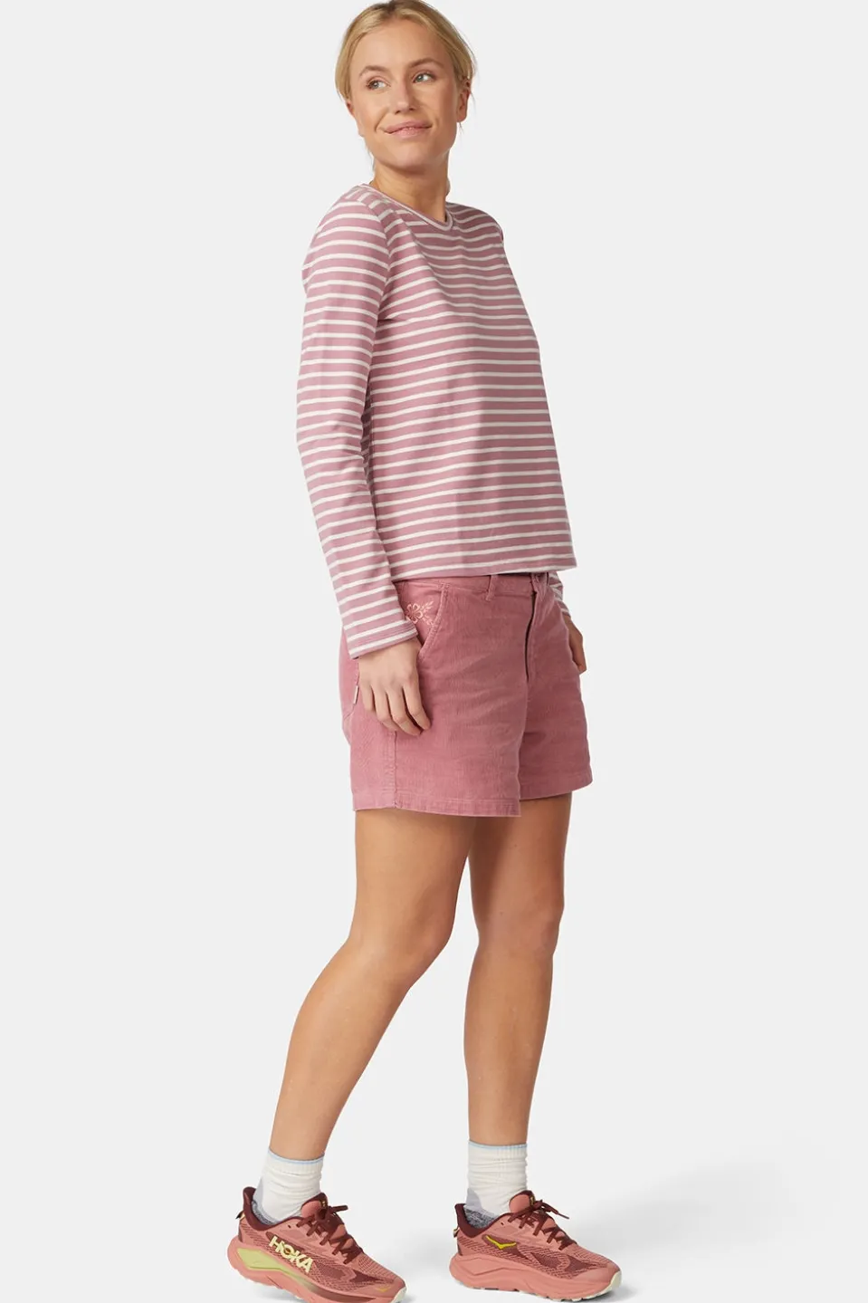 T-Shirt Aira Midweight Striped T-Shirt Ls W
