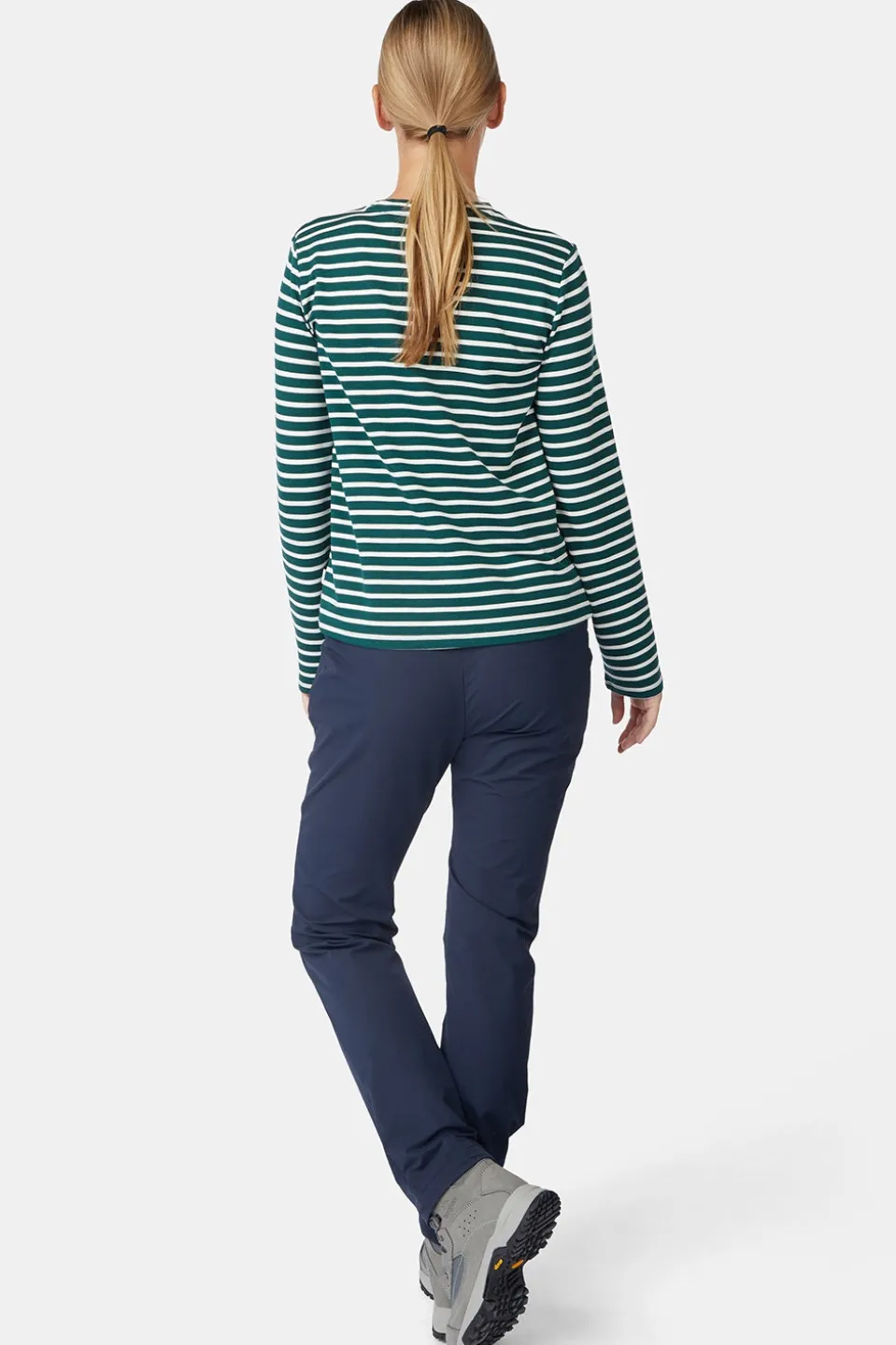 T-Shirt Aira Midweight Striped T-Shirt Ls W