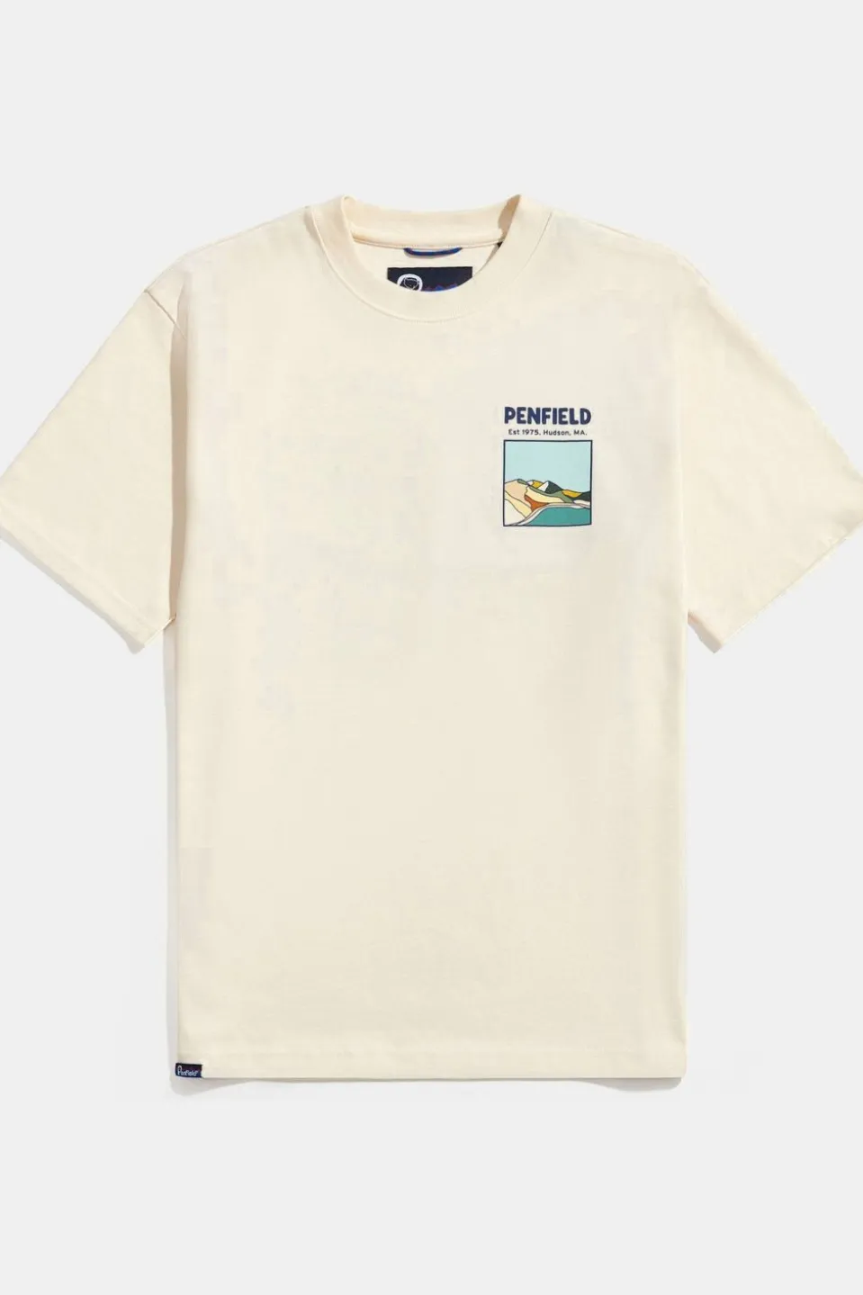T-Shirt Block Landscape Graphic S/S T-Shirt