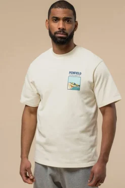T-Shirt Block Landscape Graphic S/S T-Shirt