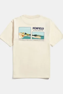 T-Shirt Block Landscape Graphic S/S T-Shirt