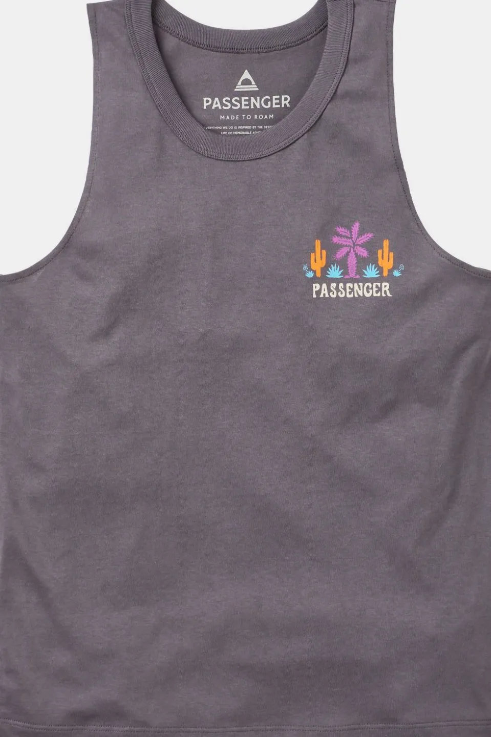 T-Shirt Cactus Recycled Cotton Vest