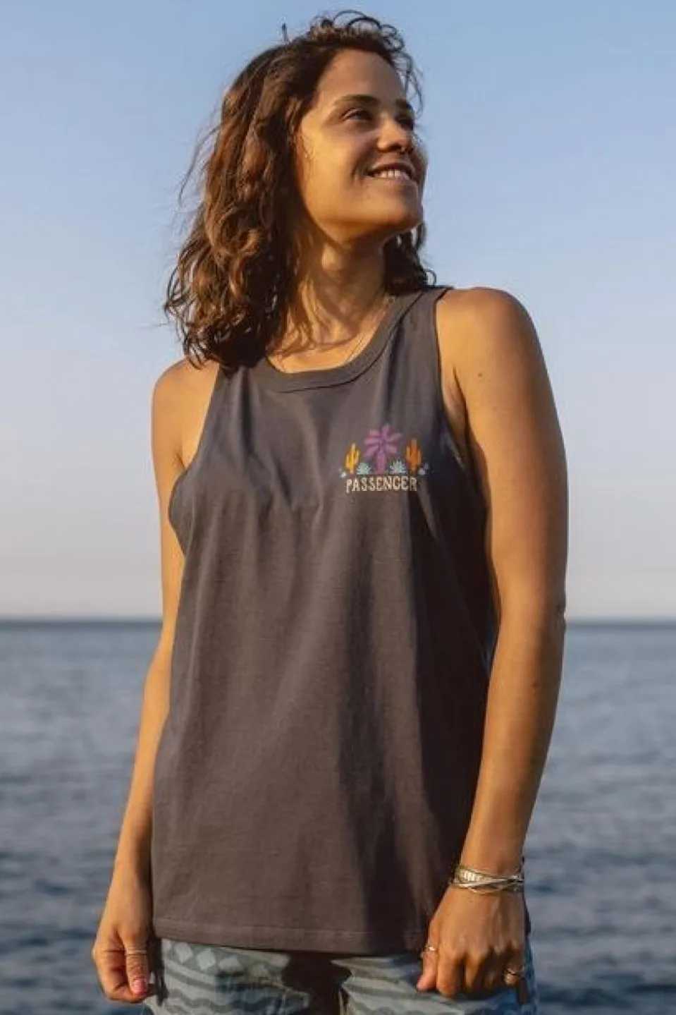 T-Shirt Cactus Recycled Cotton Vest