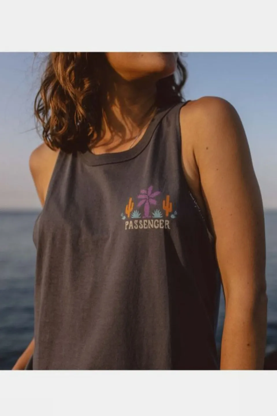 T-Shirt Cactus Recycled Cotton Vest
