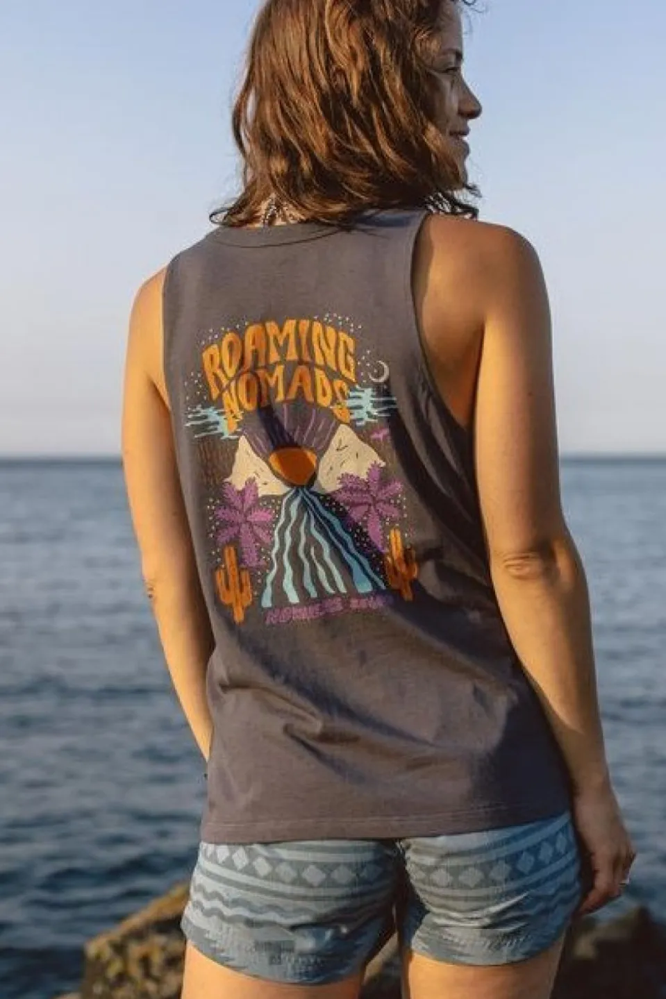 T-Shirt Cactus Recycled Cotton Vest