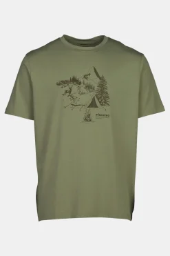 T-Shirt Campsite Sketch M