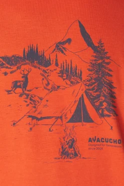 T-Shirt Campsite Sketch M