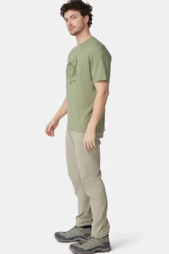 T-Shirt Campsite Sketch T-Shirt M