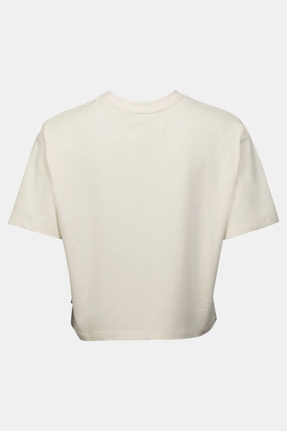 T-Shirt Cropped Mini Embroidery Tee W