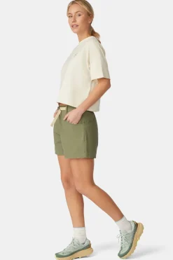 T-Shirt Cropped Mini Embroidery Tee W