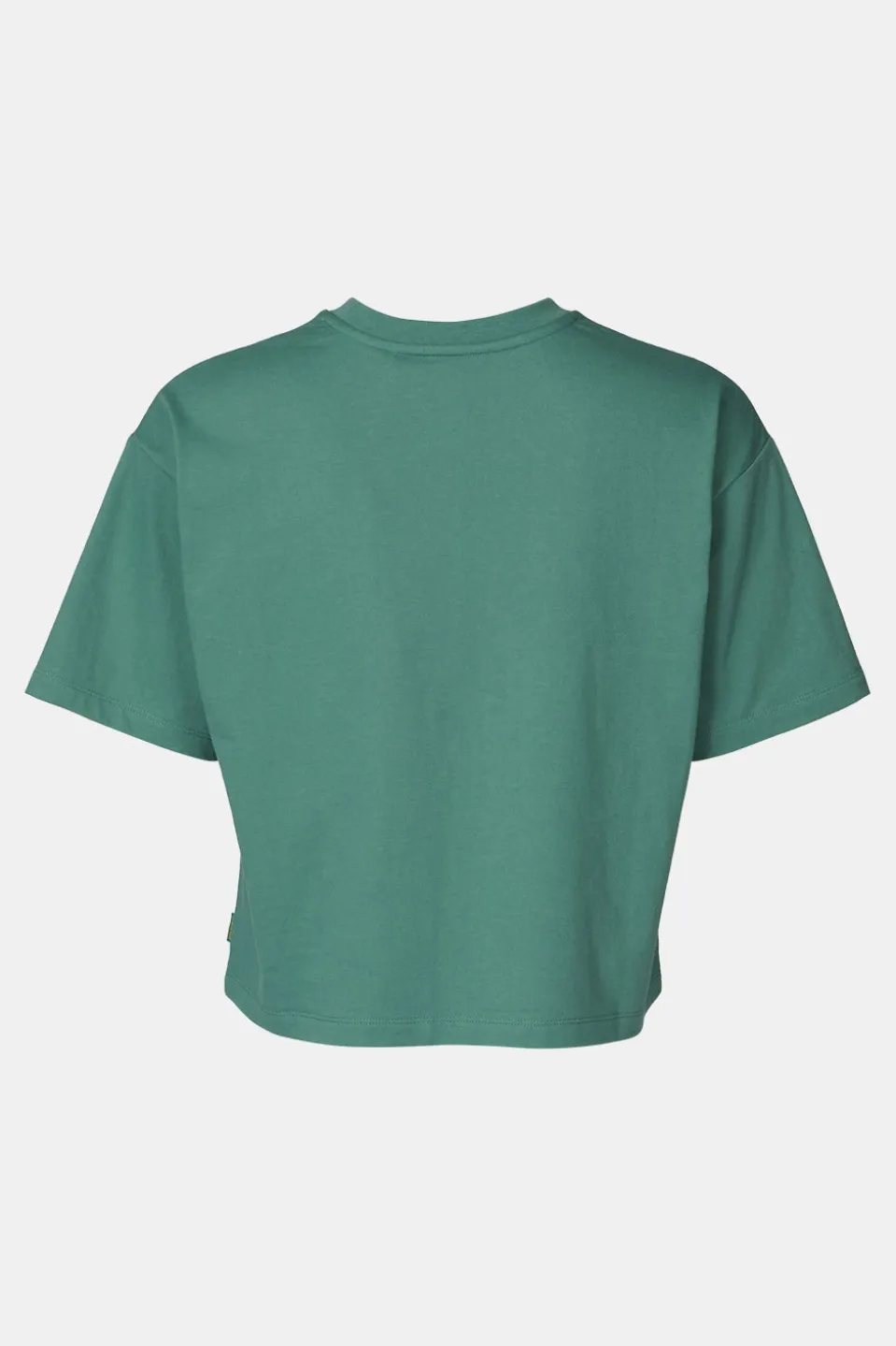 T-Shirt Cropped Mini Embroidery Tee W