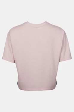 T-Shirt Cropped Mini Embroidery Tee W