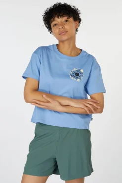 T-Shirt Fjällblomster Logo T-Shirt W