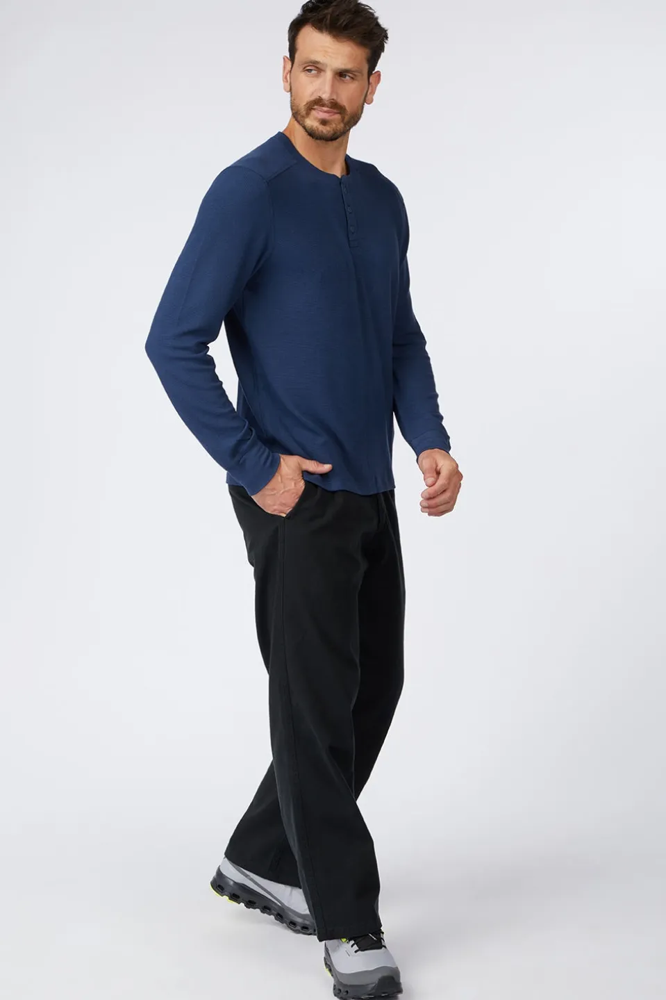 T-Shirt Global Waffle Henley M