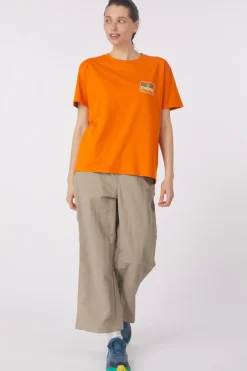 T-Shirt Golden Hour Recycled Cotton Oversized T-Shirt