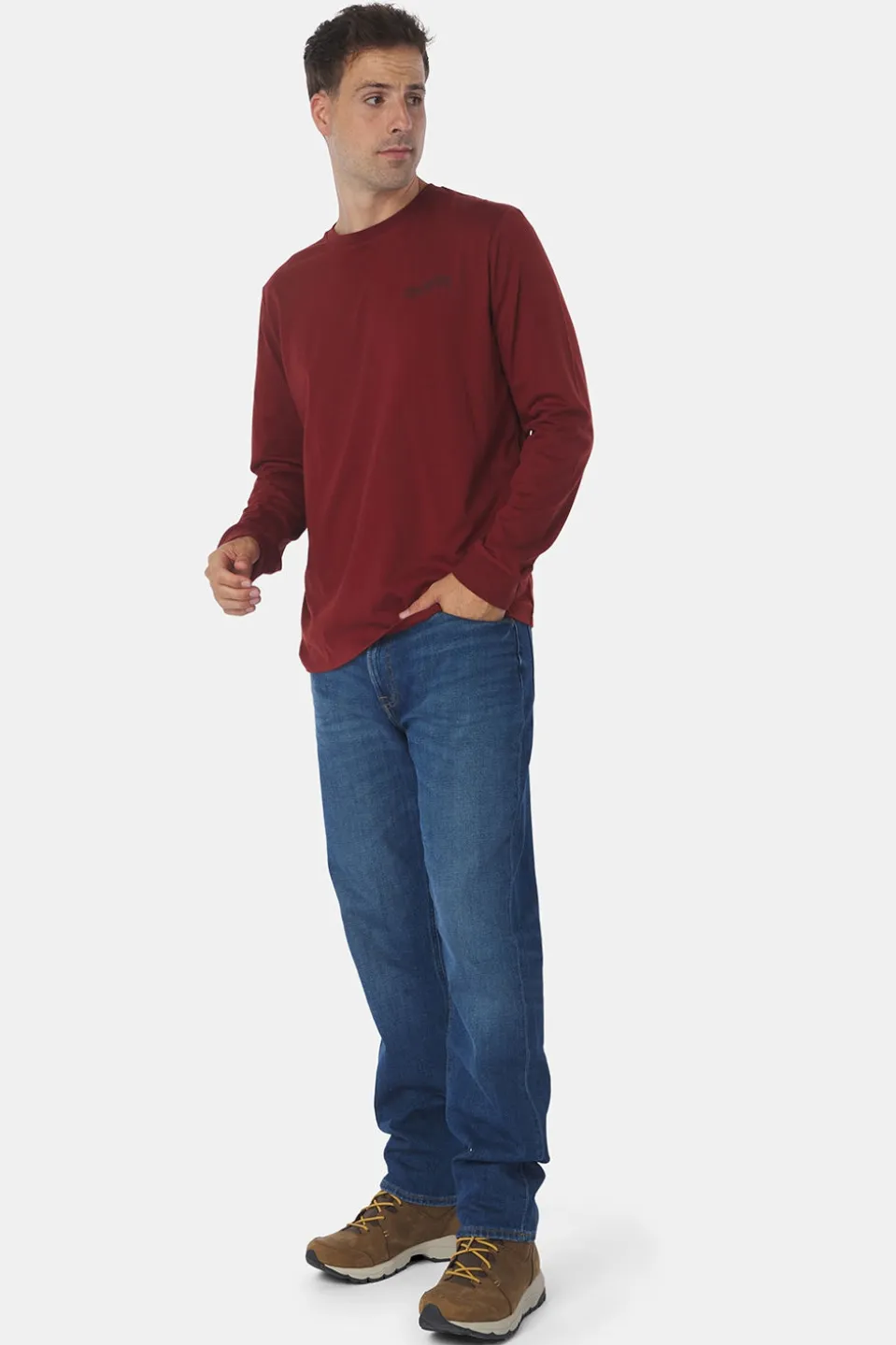 T-Shirt Hillside Organic Ls M