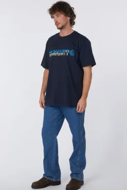 T-Shirt Irvine Relaxed Layered Logo T-Shirt