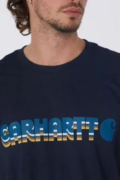 T-Shirt Irvine Relaxed Layered Logo T-Shirt