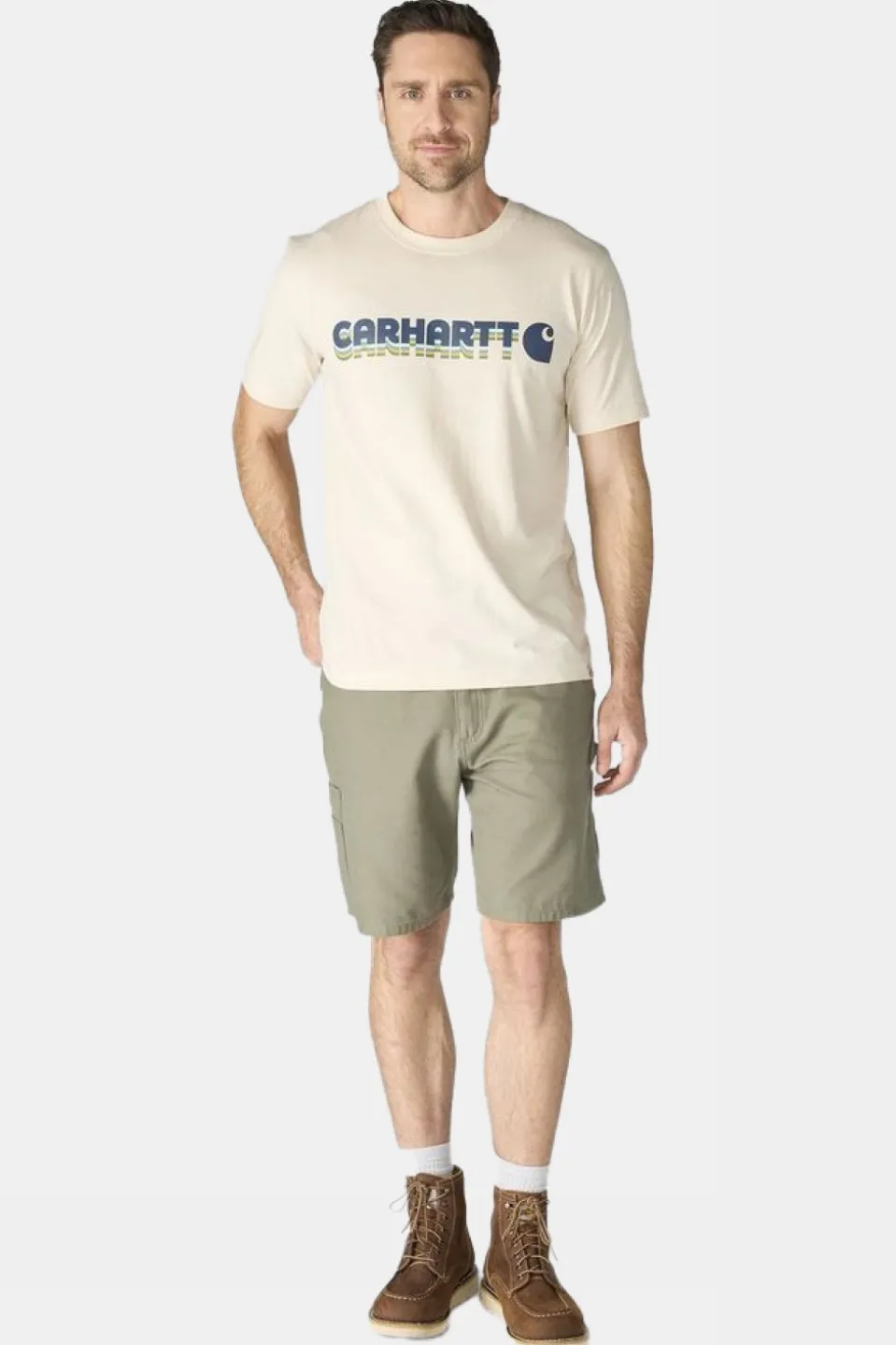 T-Shirt Irvine Relaxed Layered Logo T-Shirt