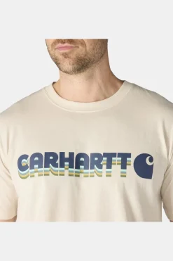 T-Shirt Irvine Relaxed Layered Logo T-Shirt