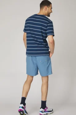 T-Shirt Journey Striped Organic Ss M