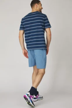 T-Shirt Journey Striped Organic Ss M